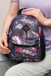 Рюкзак Tiger Baby Print+ Джинс рожевий