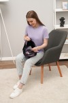 Рюкзак Tiger Baby Print+ Джинс рожевий