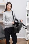 Сумка Tiger Fitness Pearl Чорний текстурний-2