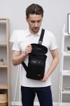 Сумка через плече Tiger Mono Чорний (Гучі)