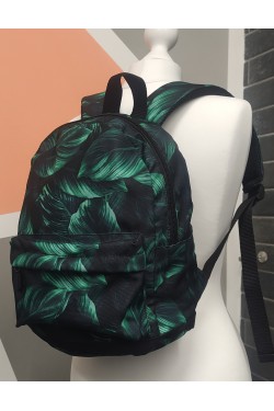 Рюкзак Tiger Little Print+ Листочки зеленые