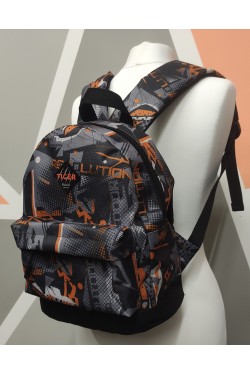 Рюкзак Tiger Little Print+ Function cерый