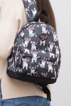 Рюкзак Tiger Little Print+ Пес джентельмен чорний