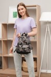 Рюкзак Tiger Little Print+ Квіти сірі