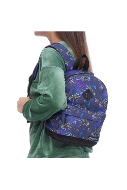 Рюкзак Tiger Little Print+ Паук синий