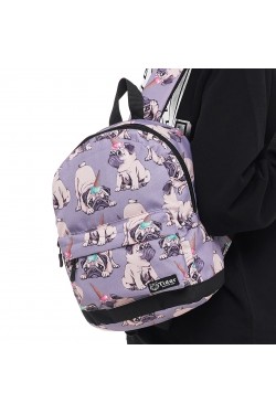 Рюкзак Tiger Little Print+ Веселый мопс