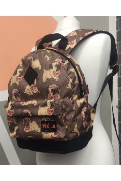 Рюкзак Tiger Little Print+ Пес джентельмен