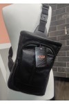 Сумка через плече Tiger Mono Pearl Чорний текстурний-2