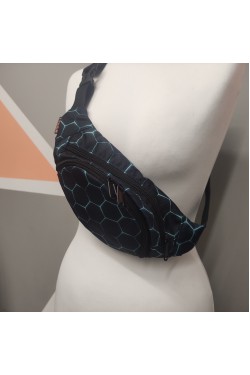 Сумка бананка Tiger Moon Print+ Соти