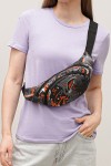 Сумка поясна Tiger Moon Print+ Function сірий