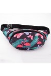 Сумка поясна Tiger Moon Print+ Фламінго темний
