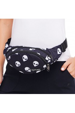Сумка бананка Tiger Moon Print+ Прибульці