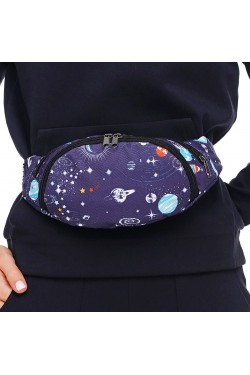 Сумка бананка Tiger Moon Print+ Планети