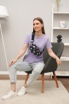 Сумка поясна Tiger Moon Print+ Сови нічні