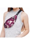 Сумка поясна Tiger Rio Print+ Пес джентельмен Бордо