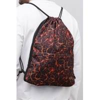 Рюкзак-мішок для взуття Tiger Print Лава