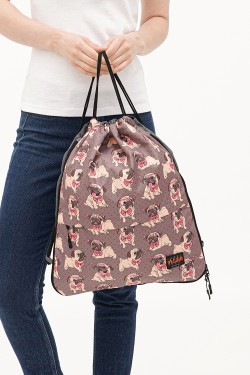 Рюкзак-мішок для взуття Tiger Print Пес джентельмен
