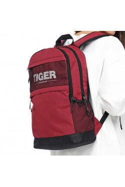 Городской рюкзак Tiger Start Print Коттон бордо