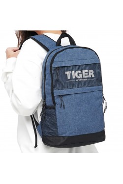 Городской рюкзак Tiger Start Print Коттон синий