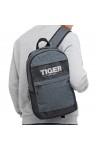 Міський рюкзак Tiger Start Print Котон сірий темний